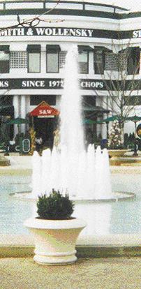 Gigantische restaurants in gigantische 'shopping malls'